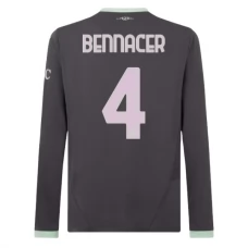 AC Milan Bennacer 4 Tredjetrøje 2024-25 Langærmet Fodboldsæt
