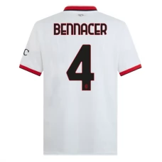 AC Milan Bennacer 4 Udebanetrøje 2024-25 Fodboldsæt