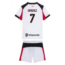 AC Milan Børn Gimenez 7 Udebanetrøje 2025-26 Fodboldsæt