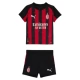 AC Milan Børn Hjemmebanetrøje 2025-26 Fodboldsæt