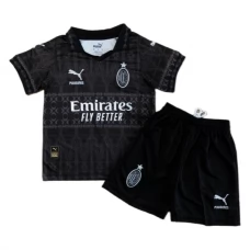 AC Milan Børn Hjemmebanetrøje Fourth Pleasures Dark 2023-24 Fodboldsæt