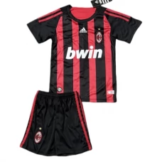 AC Milan Børn Hjemmebanetrøje Retro 2008-09 Fodboldsæt