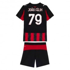 AC Milan Børn João Félix 79 Hjemmebanetrøje 2025-26 Fodboldsæt