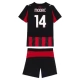 AC Milan Børn Modrić 14 Hjemmebanetrøje 2025-26 Fodboldsæt