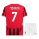 AC Milan Børn Morata 7 Hjemmebanetrøje 2024-25 Fodboldsæt
