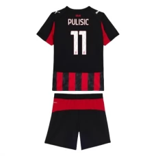 AC Milan Børn Pulisic 11 Hjemmebanetrøje 2025-26 Fodboldsæt