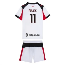 AC Milan Børn Pulisic 11 Udebanetrøje 2025-26 Fodboldsæt