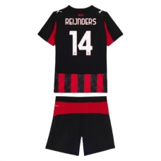 AC Milan Børn Reijnders 14 Hjemmebanetrøje 2025-26 Fodboldsæt