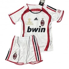 AC Milan Børn Udebanetrøje Retro 2006-07 Fodboldsæt