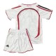 AC Milan Børn Udebanetrøje Retro 2006-07 Fodboldsæt