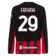 AC Milan Fofana 29 Hjemmebanetrøje 2025-26 Langærmet Fodboldsæt
