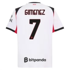 AC Milan Gimenez 7 Udebanetrøje 2025-26 Fodboldsæt