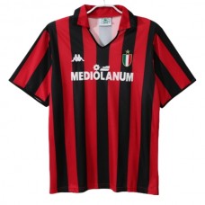 AC Milan Hjemmebanetrøje Retro 1988-89 Fodboldsæt