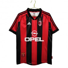 AC Milan Hjemmebanetrøje Retro 1998-99 Fodboldsæt
