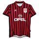 AC Milan Hjemmebanetrøje Retro 1999-00 Fodboldsæt