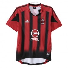 AC Milan Hjemmebanetrøje Retro 2004-05 Fodboldsæt