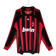 AC Milan Hjemmebanetrøje Retro 2006-07 Langærmet Fodboldsæt
