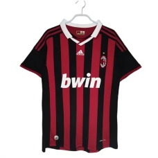 AC Milan Hjemmebanetrøje Retro 2009-10 Fodboldsæt
