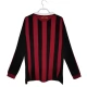 AC Milan Hjemmebanetrøje Retro 2009-10 Langærmet Fodboldsæt