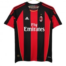 AC Milan Hjemmebanetrøje Retro 2010-11 Fodboldsæt