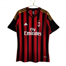 AC Milan Hjemmebanetrøje Retro 2013-14 Fodboldsæt