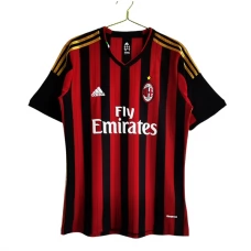 AC Milan Hjemmebanetrøje Retro 2013-14 Fodboldsæt