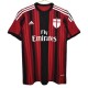 AC Milan Hjemmebanetrøje Retro 2014-15 Fodboldsæt