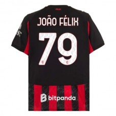 AC Milan João Félix 79 Hjemmebanetrøje 2025-26 Fodboldsæt
