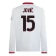 AC Milan Jović 15 Udebanetrøje 2024-25 Langærmet Fodboldsæt