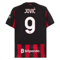 AC Milan Jović 9 Hjemmebanetrøje 2025-26 Fodboldsæt