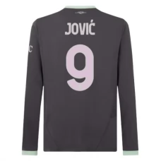 AC Milan Jović 9 Tredjetrøje 2024-25 Langærmet Fodboldsæt