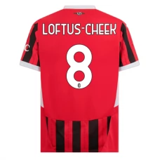 AC Milan Loftus-Cheek 8 Hjemmebanetrøje 2024-25 Fodboldsæt