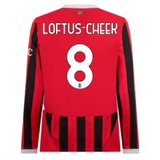 AC Milan Loftus-Cheek 8 Hjemmebanetrøje 2024-25 Langærmet Fodboldsæt
