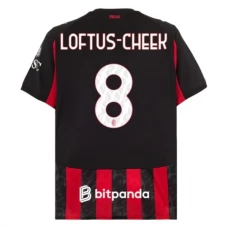 AC Milan Loftus-Cheek 8 Hjemmebanetrøje 2025-26 Fodboldsæt