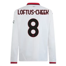 AC Milan Loftus-Cheek 8 Udebanetrøje 2024-25 Langærmet Fodboldsæt