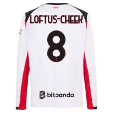AC Milan Loftus-Cheek 8 Udebanetrøje 2025-26 Langærmet Fodboldsæt