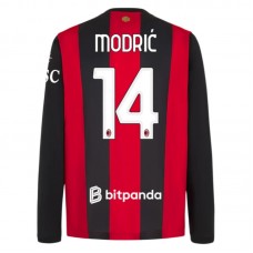 AC Milan Modrić 14 Hjemmebanetrøje 2026-27 Langærmet