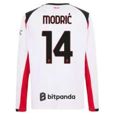 AC Milan Modrić 14 Udebanetrøje 2025-26 Langærmet Fodboldsæt