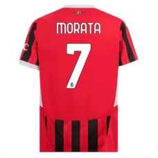 AC Milan Morata 7 Hjemmebanetrøje 2024-25 Fodboldsæt