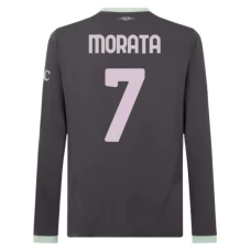 AC Milan Morata 7 Tredjetrøje 2024-25 Langærmet Fodboldsæt