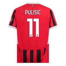 AC Milan Pulisic 11 Hjemmebanetrøje 2024-25 Fodboldsæt