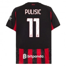 AC Milan Pulisic 11 Hjemmebanetrøje 2025-26 Fodboldsæt