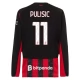 AC Milan Pulisic 11 Hjemmebanetrøje 2025-26 Langærmet Fodboldsæt