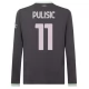 AC Milan Pulisic 11 Tredjetrøje 2024-25 Langærmet Fodboldsæt