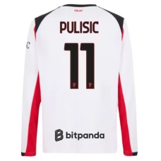AC Milan Pulisic 11 Udebanetrøje 2025-26 Langærmet Fodboldsæt