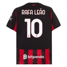 AC Milan Rafa Leão 10 Hjemmebanetrøje 2025-26 Fodboldsæt