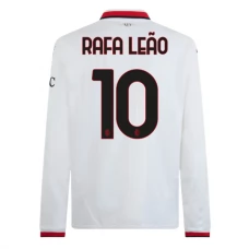 AC Milan Rafa Leão 10 Udebanetrøje 2024-25 Langærmet Fodboldsæt