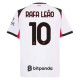 AC Milan Rafa Leão 10 Udebanetrøje 2025-26 Fodboldsæt
