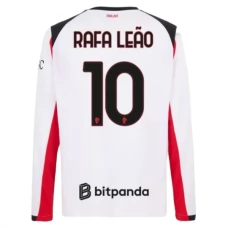 AC Milan Rafa Leão 10 Udebanetrøje 2025-26 Langærmet Fodboldsæt