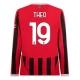 AC Milan Theo 19 Hjemmebanetrøje 2024-25 Langærmet Fodboldsæt